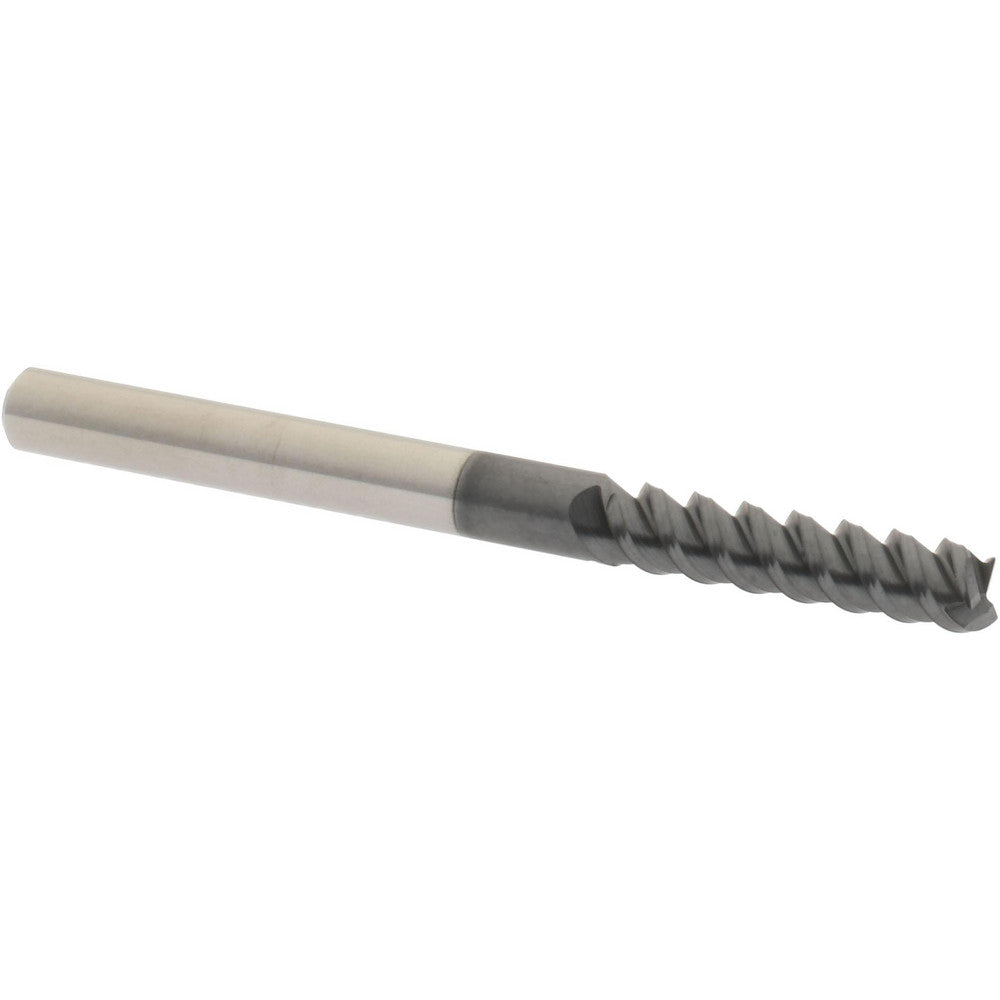 Accupro 95168590 Square End Mill 1/8" Dia, 1/2" LOC, 3 Flutes, Solid Carbide
