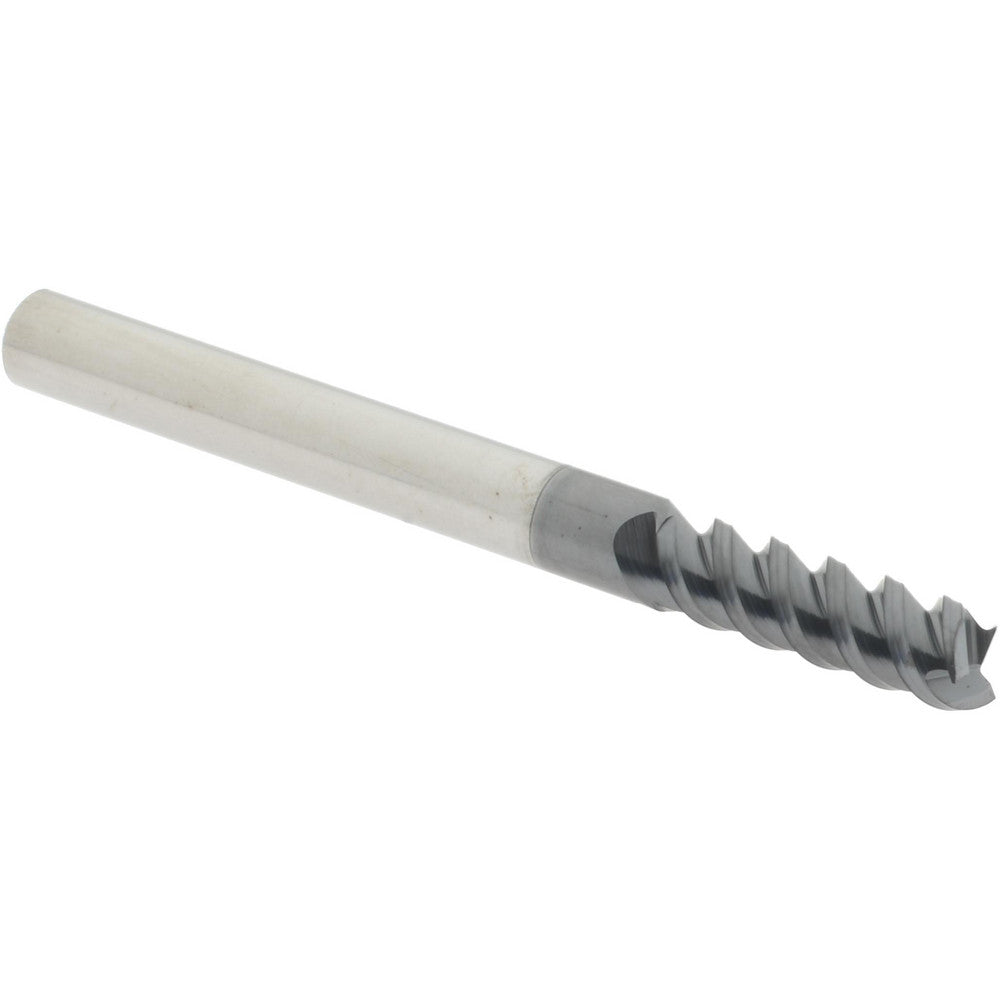 Accupro 95168515 Square End Mill  0.1875" Dia, 0.5625" LOC, 0.1875" Shank Dia, 2" OAL, 3 Flutes, Solid Carbide