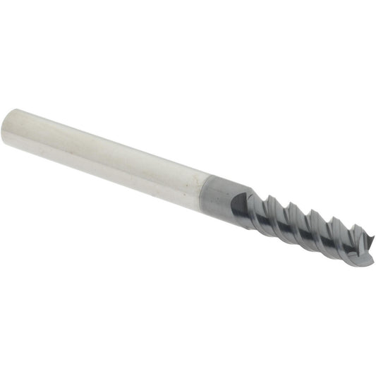 Accupro 95168515 Square End Mill  0.1875" Dia, 0.5625" LOC, 0.1875" Shank Dia, 2" OAL, 3 Flutes, Solid Carbide