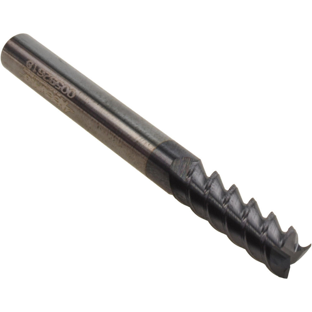 Accupro 95168516 Square End Mill 1/4" Dia, 3/4" LOC, 3 Flutes, Solid Carbide