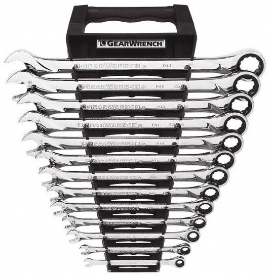 GEARWRENCH 85199 Combination Wrench Set 13 Pc, 1" 13/16" 15/16" & 7/8" Wrench, Inch