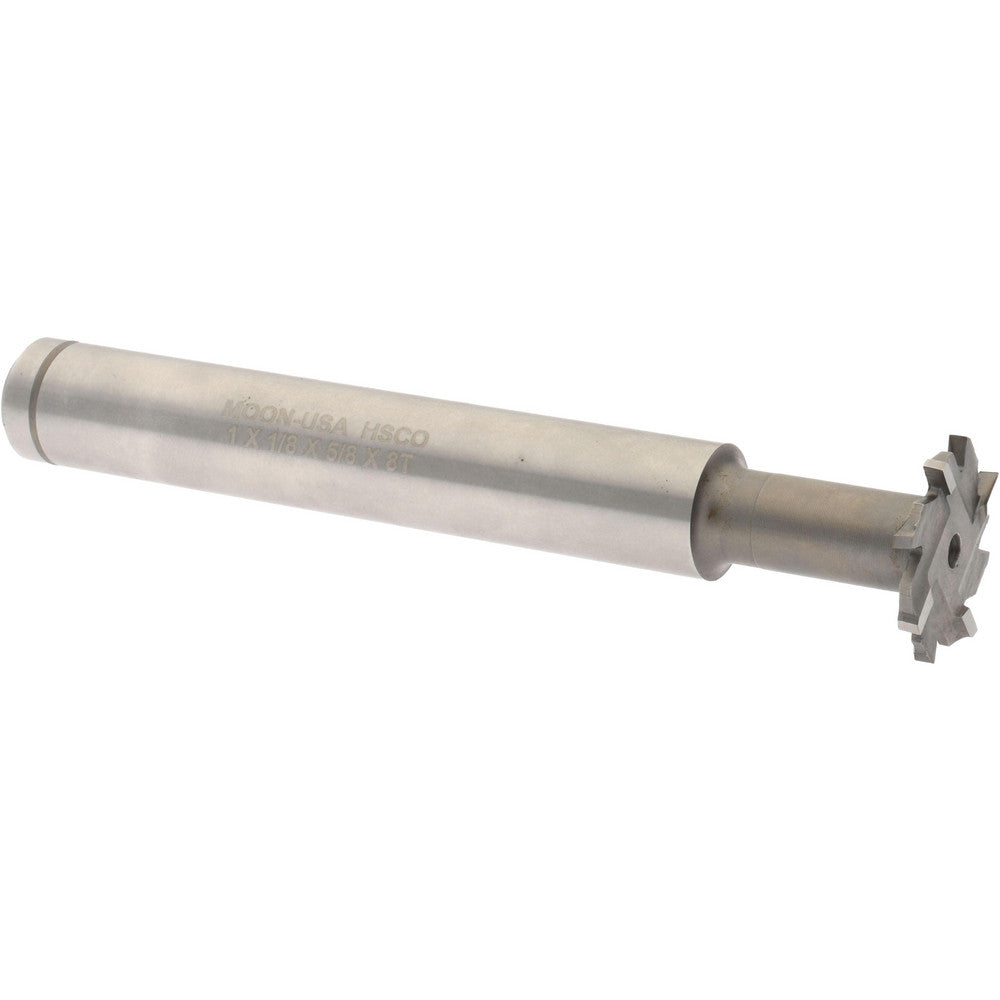 Made in USA Milling Cutters CETS1-18 1" Diam, 1/8" Wide, Cobalt T-Slot Cutter