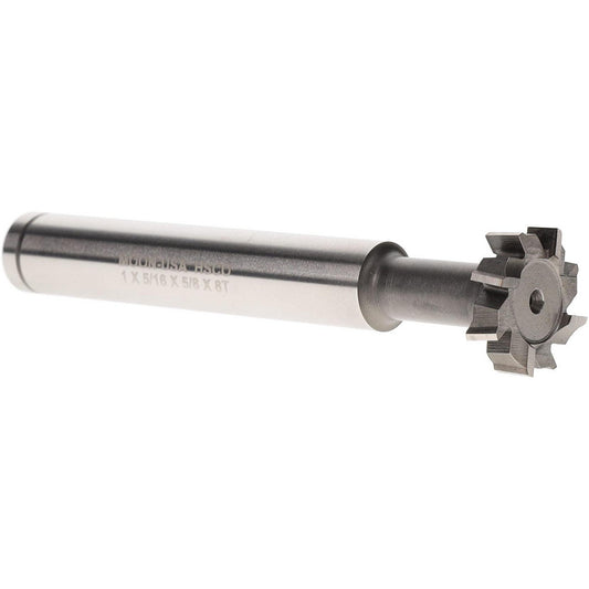 Made in USA Milling Cutters CETS1-516 1" Diam, 5/16" Wide, Cobalt T-Slot Cutter