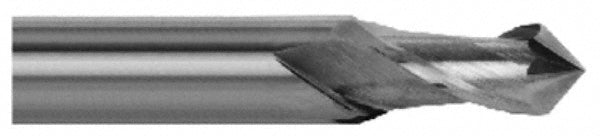 Magafor 88809000600 90&deg 0.0236" Diam 1-1/2" OAL 2-Flute Solid Carbide Spotting Drill
