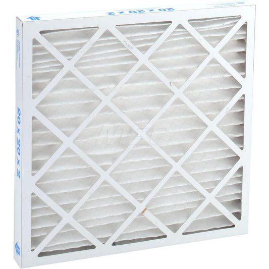Pro-Source PRO10460 Pleated Air Filter Wire-Backed Pleated, MERV 10, Synthetic, 55% Efficient, 20" High, 20" Wide, 2" Deep
