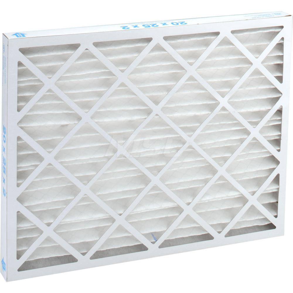 Pro-Source PRO10462 Pleated Air Filter Wire-Backed Pleated, MERV 10, Synthetic, 55% Efficient, 20" High, 25" Wide, 2" Deep