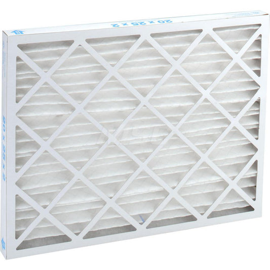 Pro-Source PRO10462 Pleated Air Filter Wire-Backed Pleated, MERV 10, Synthetic, 55% Efficient, 20" High, 25" Wide, 2" Deep