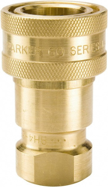 Parker BH8-60 Hydraulic Hose Female Pipe Rigid Coupler Fitting Hose Size 1", 1" Thread, 1,000 psi