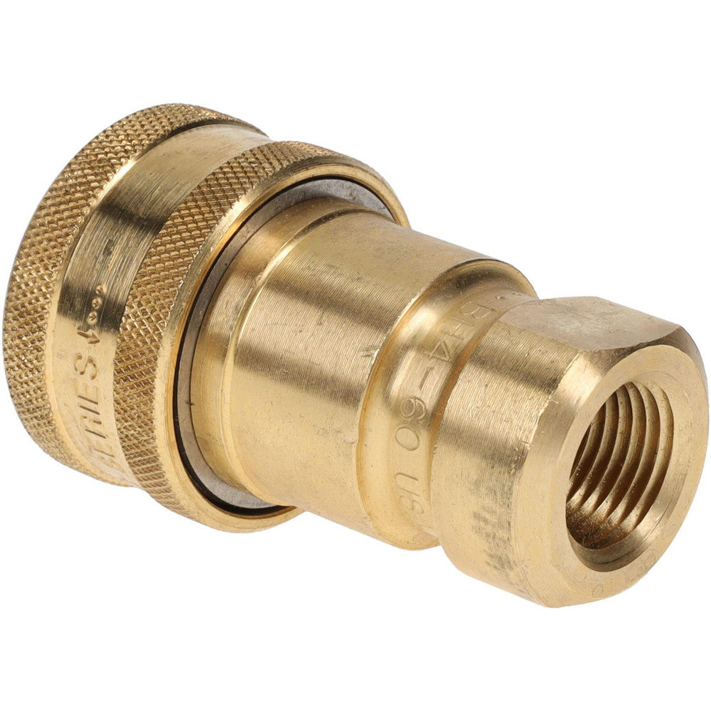 Parker BH4-60 Hydraulic Hose Female Pipe Rigid Fitting Hose Size 1/2", 1/2" Thread, 1,000 psi