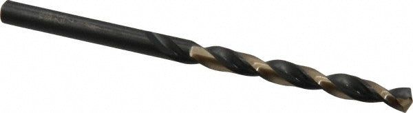 Triumph Twist Drill 012514 Jobber Length Drill Bit 7/32" Dia, 135 &deg, High Speed Steel