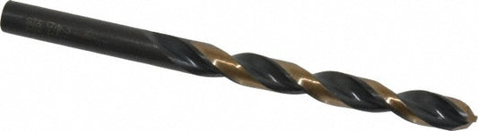 Triumph Twist Drill 012521 Jobber Length Drill Bit 21/64" Dia, 135 &deg, High Speed Steel