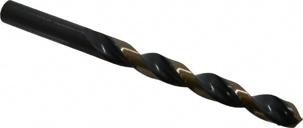 Triumph Twist Drill 012525 Jobber Length Drill Bit 25/64" Dia, 135 &deg, High Speed Steel