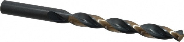 Triumph Twist Drill 012528 Jobber Length Drill Bit 7/16" Dia, 135 &deg, High Speed Steel