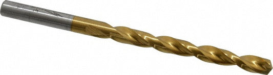 Triumph Twist Drill 012816 Jobber Length Drill Bit Letter E (1/4"), 135 &deg, High Speed Steel