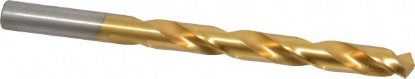 Triumph Twist Drill 012825 Jobber Length Drill Bit 25/64" Dia, 135 &deg, High Speed Steel