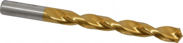 Triumph Twist Drill 012832 Jobber Length Drill Bit 1/2" Dia, 135 &deg, High Speed Steel