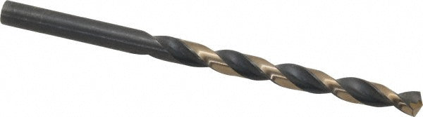 Triumph Twist Drill 012702 Jobber Length Drill Bit 0.238" Dia, 135 &deg, High Speed Steel