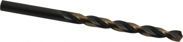 Triumph Twist Drill 012703 Jobber Length Drill Bit 0.242" Dia, 135 &deg, High Speed Steel