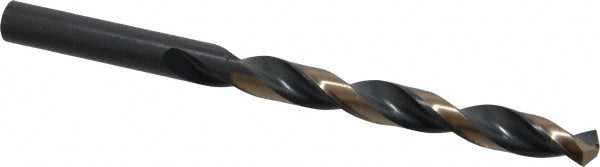 Triumph Twist Drill 012719 Jobber Length Drill Bit 0.348" Dia, 135 &deg, High Speed Steel