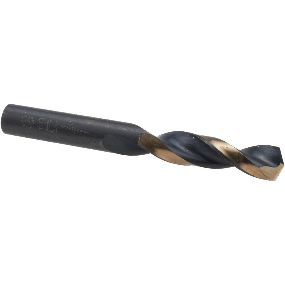 Triumph Twist Drill 060423 Screw Machine Length Drill Bit 23/64" (0.3594) Dia, 135 deg, HSS