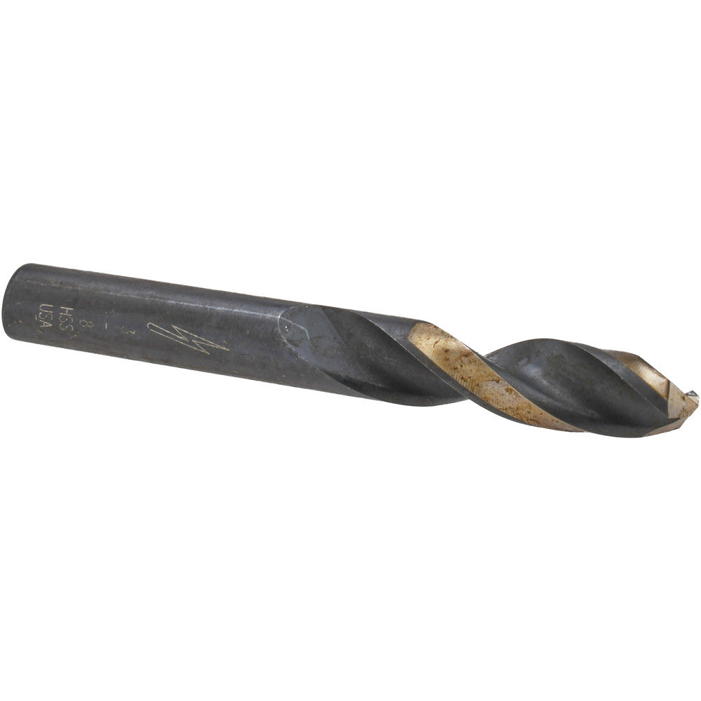 Triumph Twist Drill 060424 Screw Machine Length Drill Bit 3/8" (0.3750) Dia, 135 deg, HSS