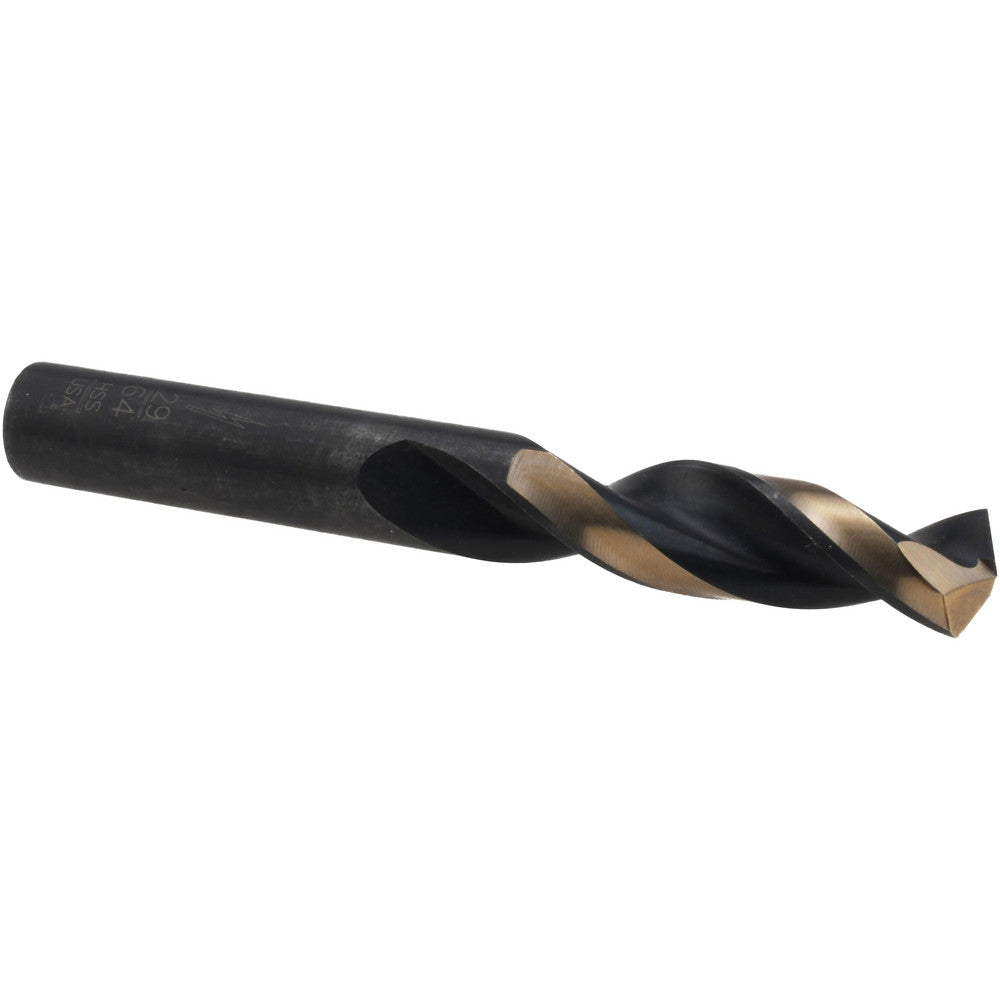 Triumph Twist Drill 060429 Screw Machine Length Drill Bit 29/64" (0.4531) Dia, 135 deg, HSS
