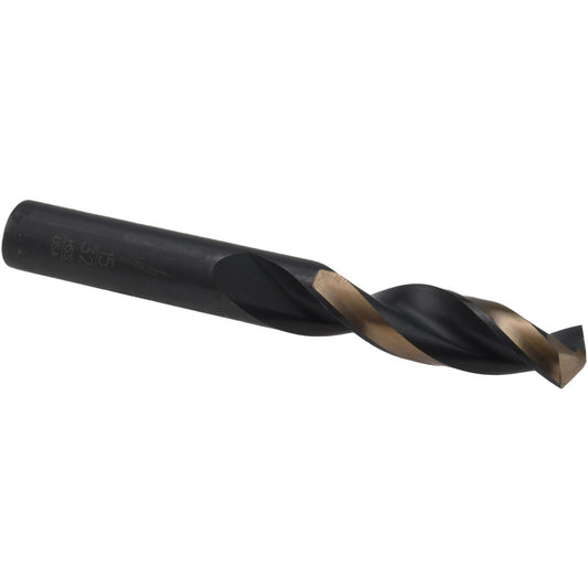Triumph Twist Drill 060430 Screw Machine Length Drill Bit 15/32" (0.4688) Dia, 135 deg, HSS