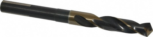 Triumph Twist Drill 094136 Reduced Shank Drill Bit 9/16'' Dia, 1/2'' Shank Dia, 118 °, High Speed Steel