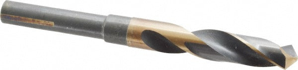 Triumph Twist Drill 094140 Reduced Shank Drill Bit 5/8'' Dia, 1/2'' Shank Dia, 118 °, High Speed Steel