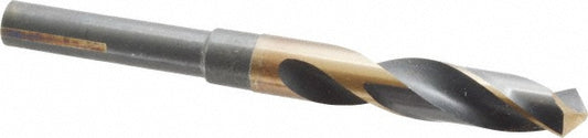 Triumph Twist Drill 094140 Reduced Shank Drill Bit 5/8'' Dia, 1/2'' Shank Dia, 118 °, High Speed Steel