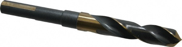 Triumph Twist Drill 094141 Reduced Shank Drill Bit 41/64'' Dia, 1/2'' Shank Dia, 118 °, High Speed Steel