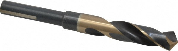 Triumph Twist Drill 094143 Reduced Shank Drill Bit 43/64'' Dia, 1/2'' Shank Dia, 118 °, High Speed Steel