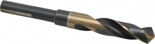 Triumph Twist Drill 094143 Reduced Shank Drill Bit 43/64'' Dia, 1/2'' Shank Dia, 118 °, High Speed Steel
