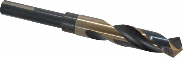 Triumph Twist Drill 094144 Reduced Shank Drill Bit 11/16'' Dia, 1/2'' Shank Dia, 118 °, High Speed Steel