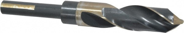 Triumph Twist Drill 094155 Reduced Shank Drill Bit 55/64'' Dia, 1/2'' Shank Dia, 118 °, High Speed Steel
