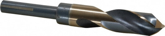 Triumph Twist Drill 094156 Reduced Shank Drill Bit 7/8'' Dia, 1/2'' Shank Dia, 118 °, High Speed Steel