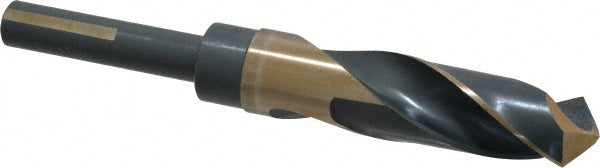 Triumph Twist Drill 094157 Reduced Shank Drill Bit 57/64'' Dia, 1/2'' Shank Dia, 118 °, High Speed Steel