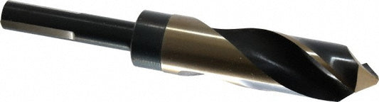 Triumph Twist Drill 094163 Reduced Shank Drill Bit 63/64'' Dia, 1/2'' Shank Dia, 118 °, High Speed Steel