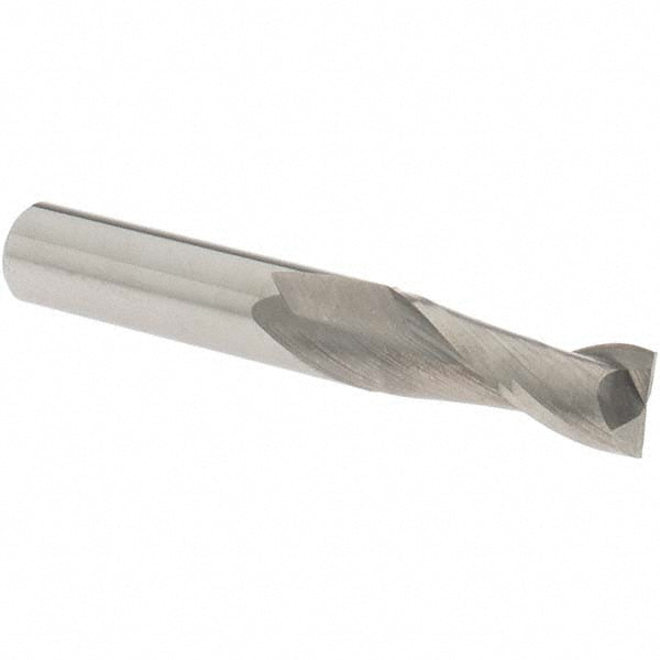 OSG 402-3750 Square End Mill 3/8'' Dia, 1'' LOC, 3/8'' Shank Dia, 2-1/2'' OAL, 2 Flutes, Solid Carbide