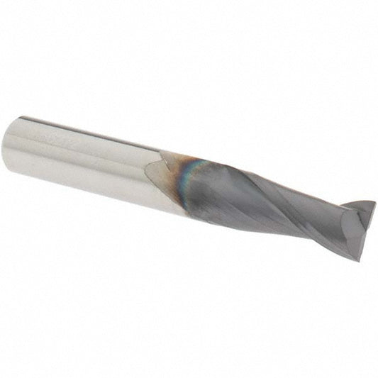 OSG 402-375011 Square End Mill 3/8'' Dia, 1'' LOC, 3/8'' Shank Dia, 2-1/2'' OAL, 2 Flutes, Solid Carbide
