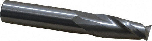 OSG 402-4375 Square End Mill 7/16'' Dia, 1'' LOC, 7/16'' Shank Dia, 2-3/4'' OAL, 2 Flutes, Solid Carbide