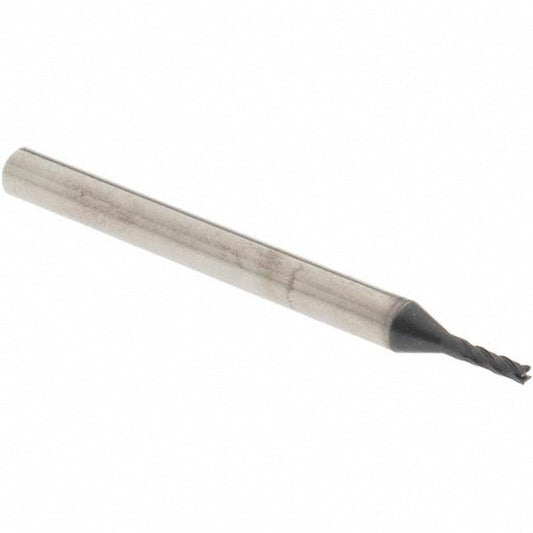 OSG 404-046911 Square End Mill 3/64'' Dia, 9/64'' LOC, 1/8'' Shank Dia, 1-1/2'' OAL, 4 Flutes, Solid Carbide