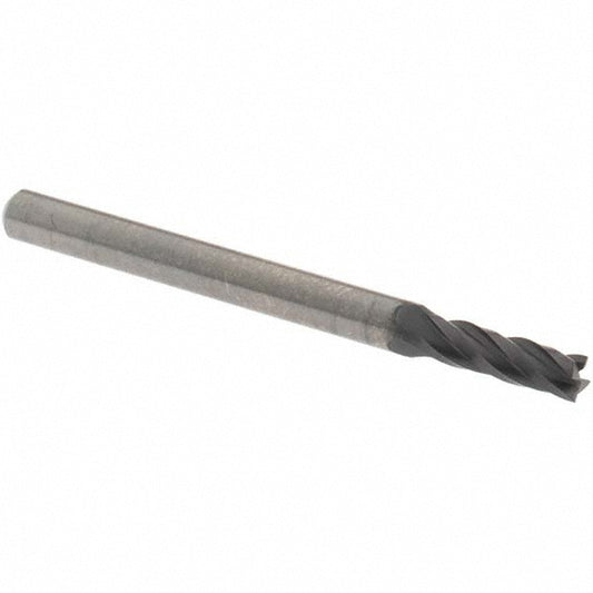 OSG 404-109411 Square End Mill 7/64'' Dia, 3/8'' LOC, 1/8'' Shank Dia, 1-1/2'' OAL, 4 Flutes, Solid Carbide