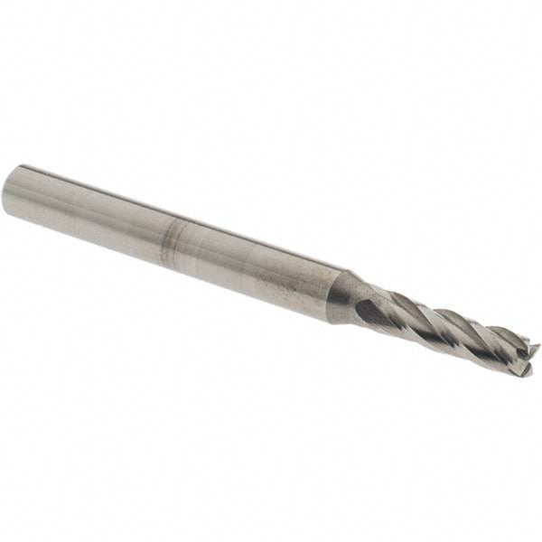 OSG 404-1406 Square End Mill 9/64'' Dia, 1/2'' LOC, 3/16'' Shank Dia, 2'' OAL, 4 Flutes, Solid Carbide