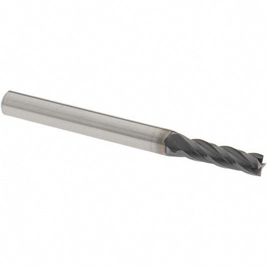 OSG 404-156211 Square End Mill 5/32'' Dia, 9/16'' LOC, 3/16'' Shank Dia, 2'' OAL, 4 Flutes, Solid Carbide