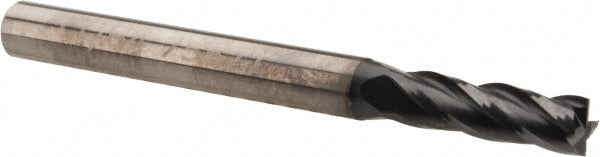 OSG 404-171911 Square End Mill 11/64'' Dia, 9/16'' LOC, 3/16'' Shank Dia, 2'' OAL, 4 Flutes, Solid Carbide