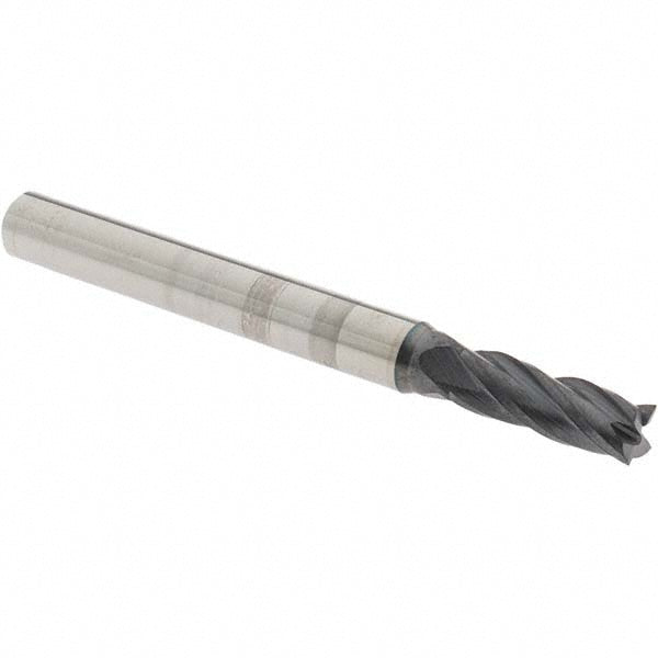 OSG 404-218811 Square End Mill 7/32'' Dia, 5/8'' LOC, 1/4'' Shank Dia, 2-1/2'' OAL, 4 Flutes, Solid Carbide