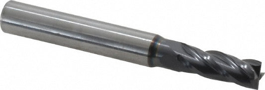 OSG 404-265611 Square End Mill 17/64'' Dia, 3/4'' LOC, 5/16'' Shank Dia, 2-1/2'' OAL, 4 Flutes, Solid Carbide