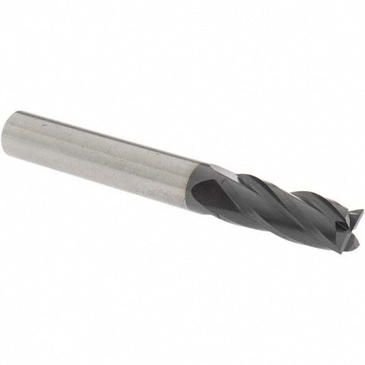 OSG 404-312511 Square End Mill 5/16'' Dia, 13/16'' LOC, 5/16'' Shank Dia, 2-1/2'' OAL, 4 Flutes, Solid Carbide