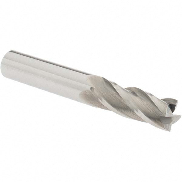OSG 404-3750 Square End Mill 3/8'' Dia, 1'' LOC, 3/8'' Shank Dia, 2-1/2'' OAL, 4 Flutes, Solid Carbide